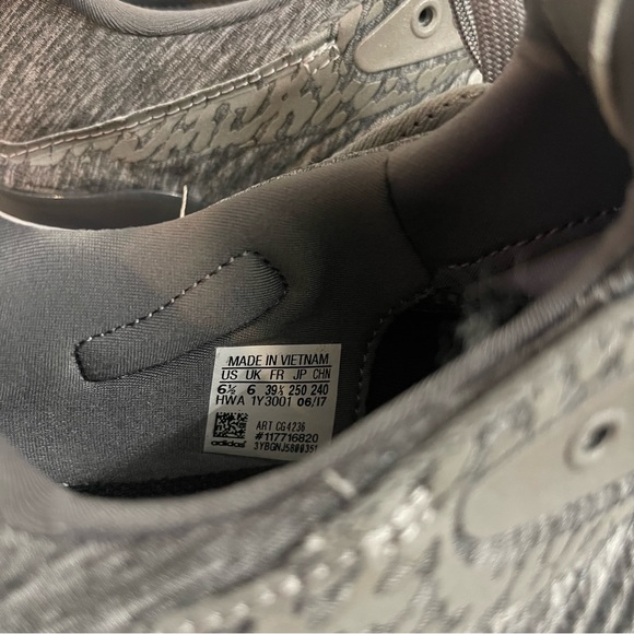 Mens Adidas Alphabounce Grey 6.5 USA - Picture 9 of 11